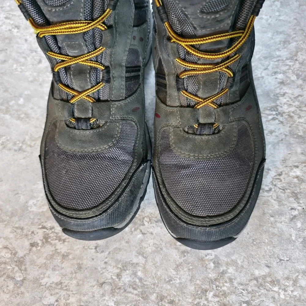 LL‎ BEAN Hiking Boots 299636 Men's Size 9 M Brown Gray Tek 2.5 WATERPROOF
